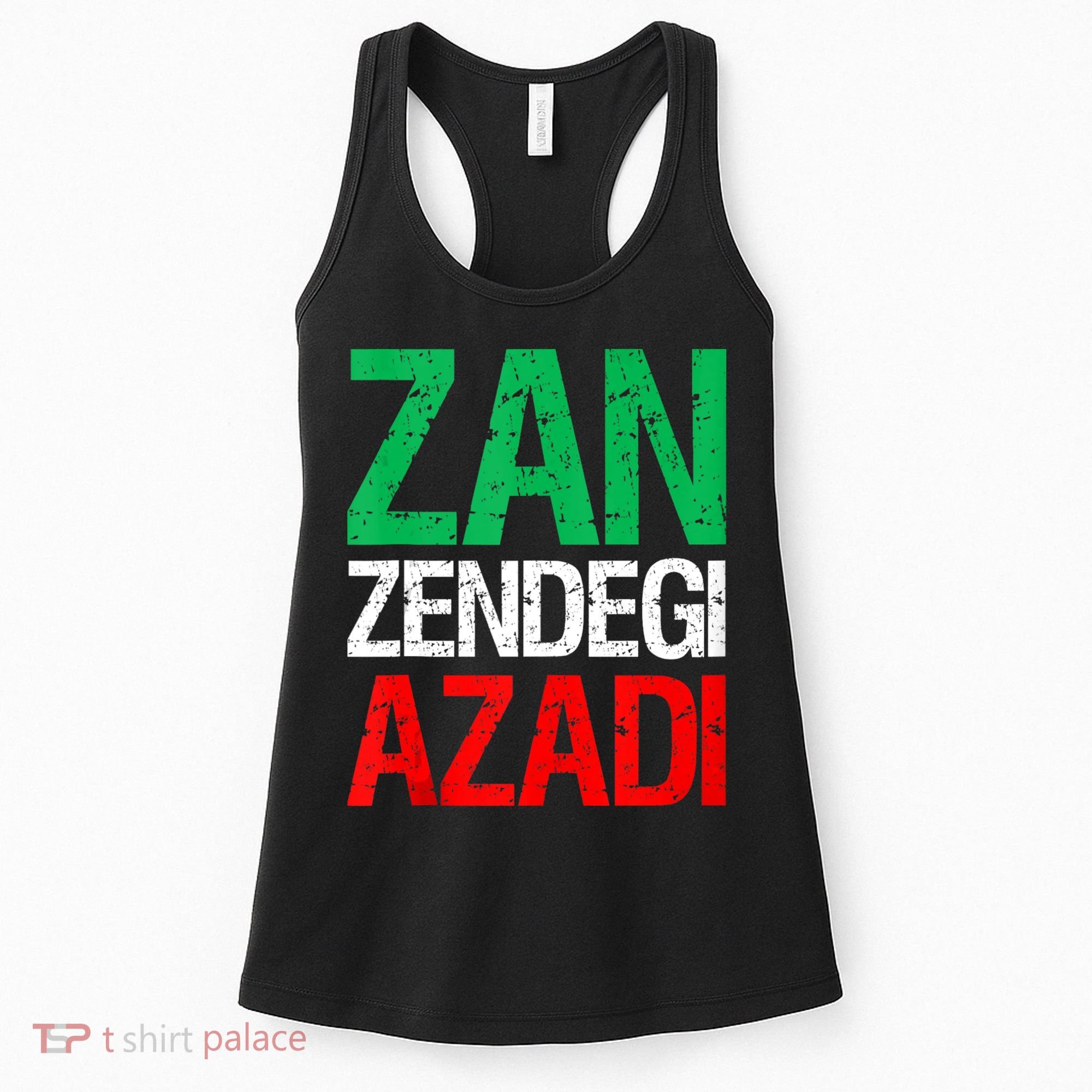 Woman Life Freedom Iran Zan Zendegi Azadi Persian Women's Tank Top