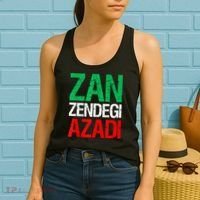Woman Life Freedom Iran Zan Zendegi Azadi Persian Women's Tank Top thumb 2
