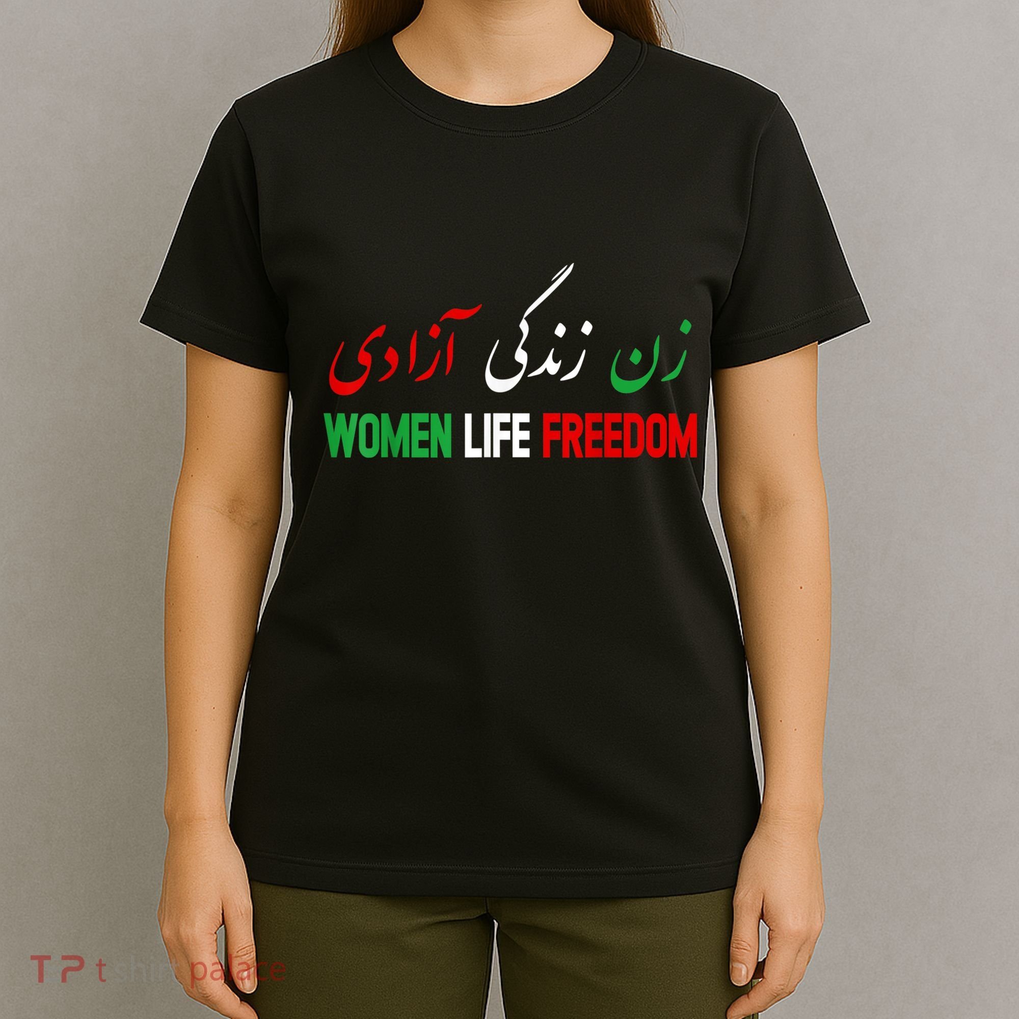 Women Life Freedom Support Persian Zan Zendegi Azadi T-Shirt