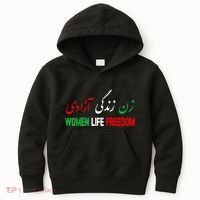 Women Life Freedom Support Persian Zan Zendegi Azadi Kids Hoodie thumb 0