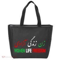 Women Life Freedom Support Persian Zan Zendegi Azadi Tote Bag thumb 0