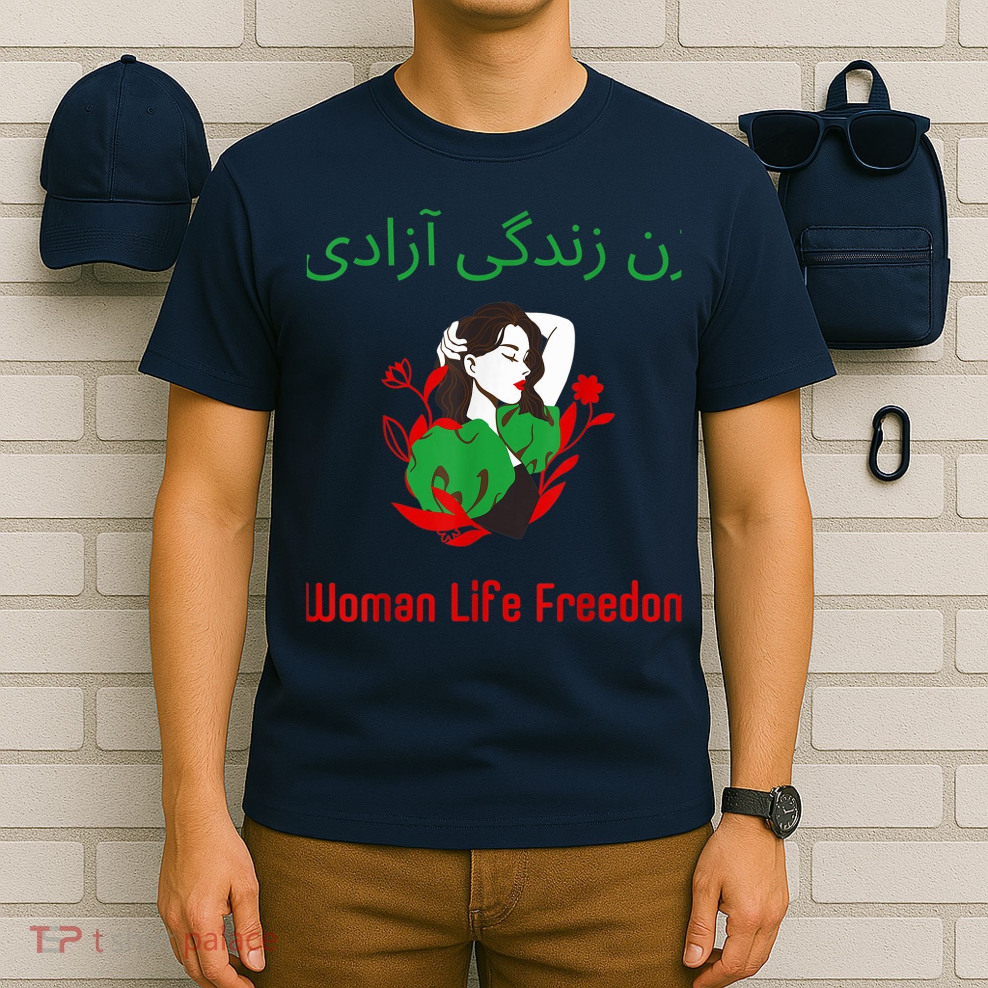 Woman Life Freedom Zan Zendegi Azadi Persian Woman Iran T-Shirt