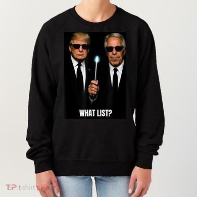 What List Funny Trump Women's Sweatshirt