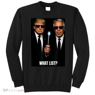 What List Funny Trump Sweatshirt