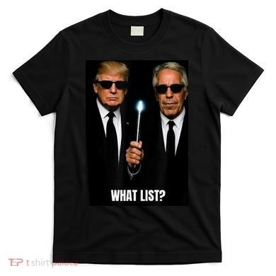 What List Funny Trump T-Shirt