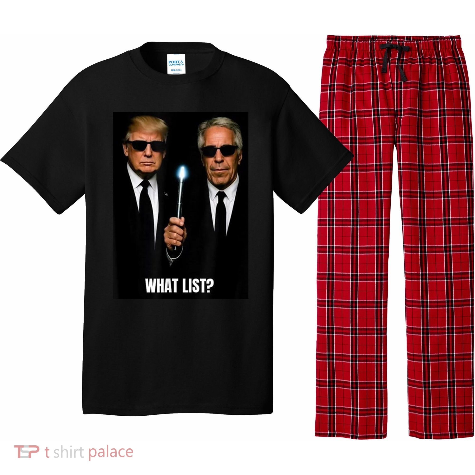 What List Funny Trump Pajama Set