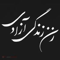 Wo  Life Freedom in Farsi Zan Zendegi Azadi T-Shirt thumb 7