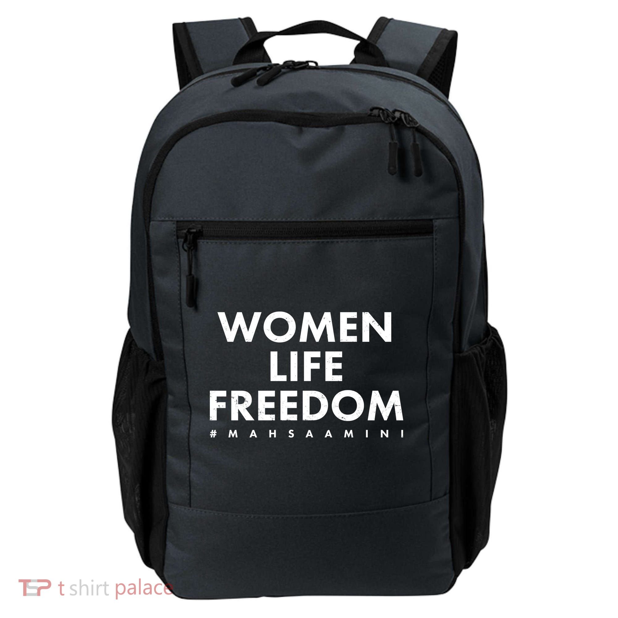Women Life Freedom #Mahsa Amini Backpack