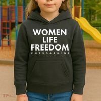 Women Life Freedom #Mahsa Amini Kids Hoodie thumb 3