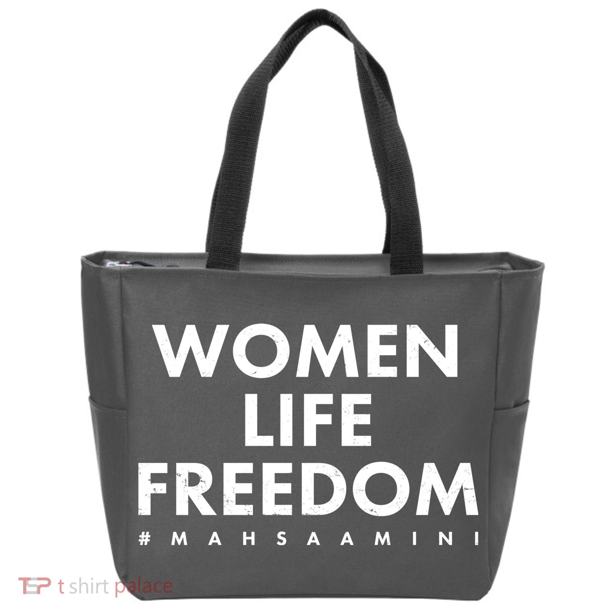Women Life Freedom #Mahsa Amini Tote Bag