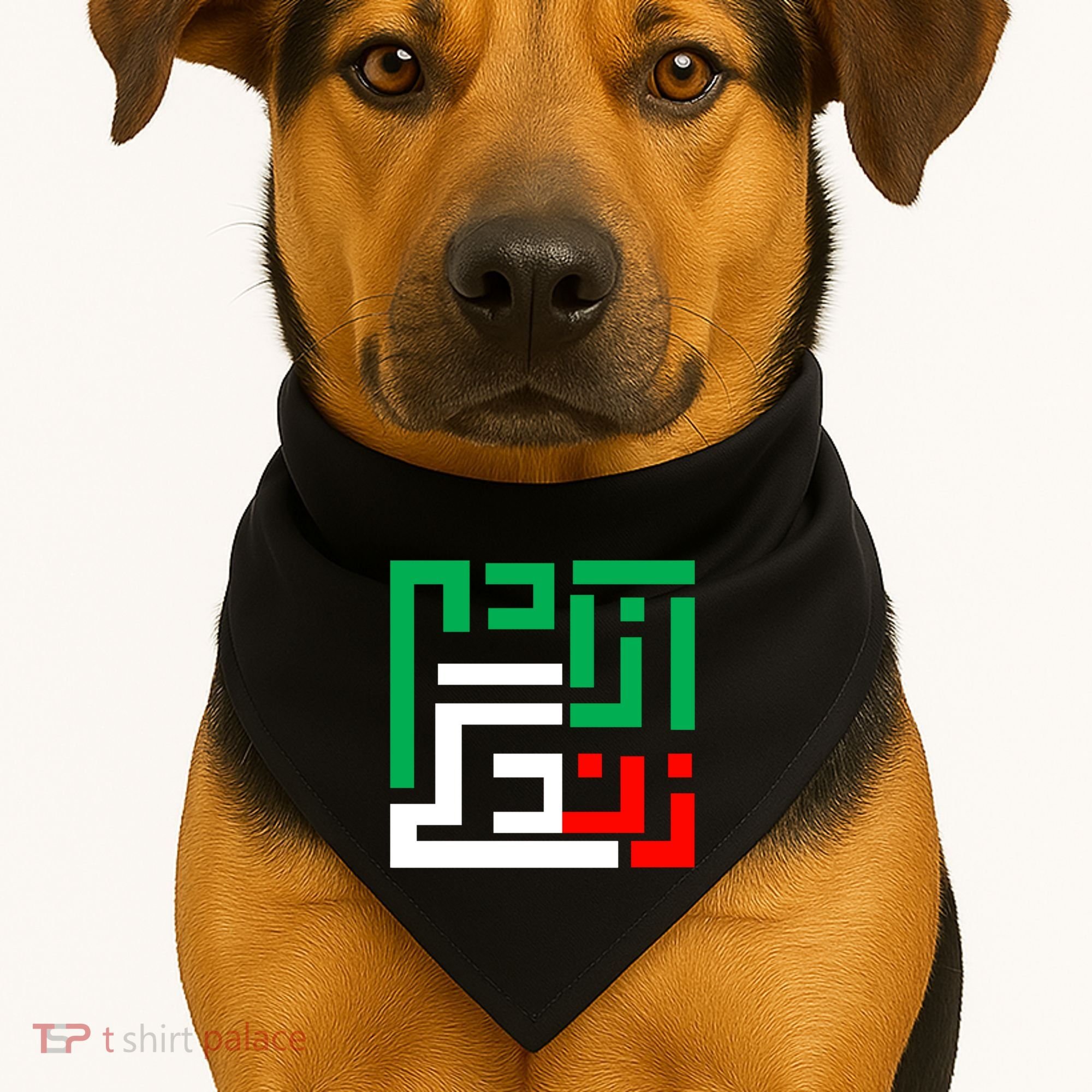 Wo Life Freedom Iran Zan Zendegi Azadi Persian Cool Gift USA-Made Doggie Bandana
