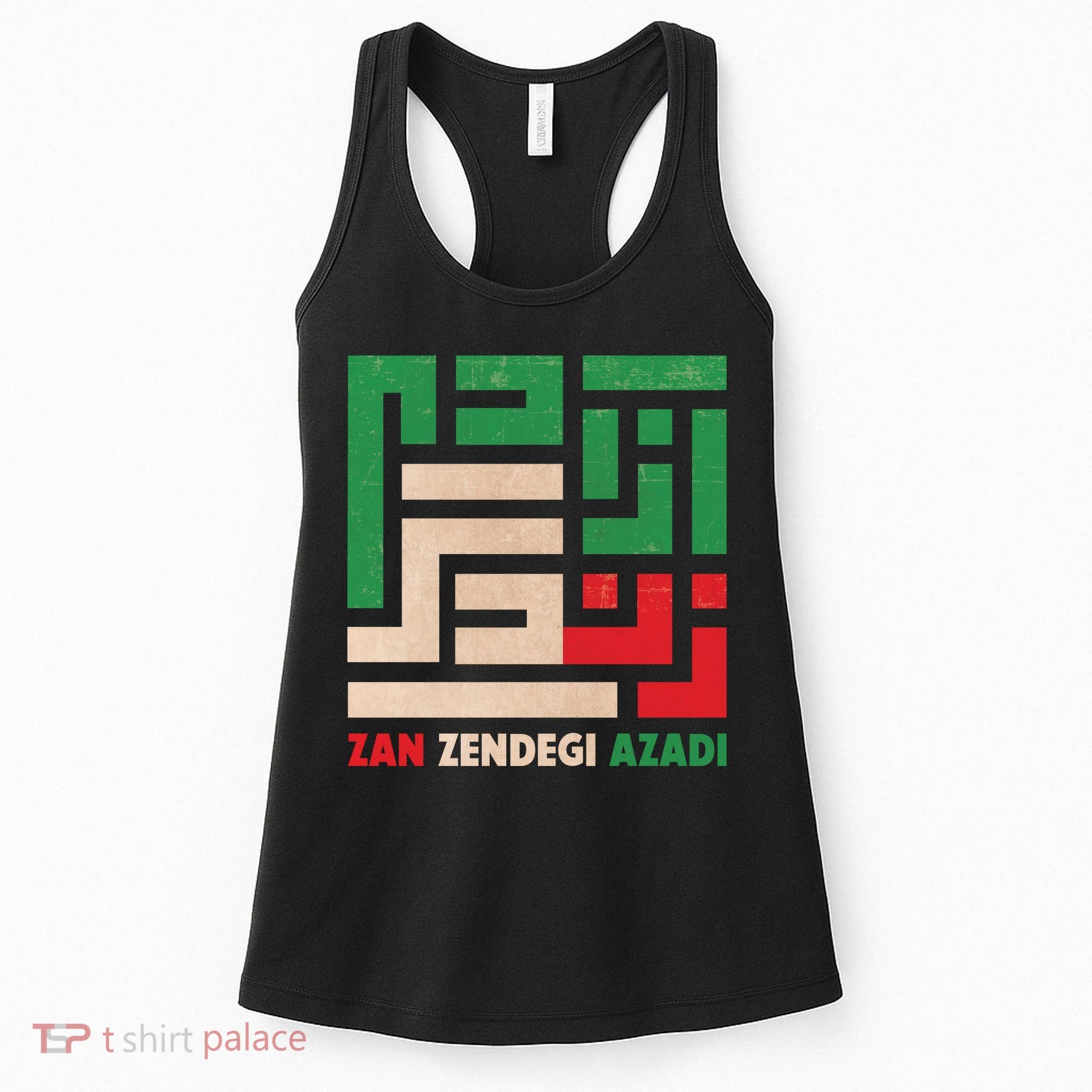 Women Life Freedom Mahsa Amini Zan Zendegi Azadi Iran Women's Tank Top