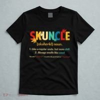 Weed Lover Fun Uncle Weed Smoker Skuncle Marijuana Cannabis T-Shirt thumb 5