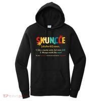 Weed Lover Fun Uncle Weed Smoker Skuncle Marijuana Cannabis Women's Hoodie thumb 0