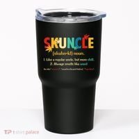 Weed Lover Fun Uncle Weed Smoker Skuncle Marijuana Cannabis Tumbler thumb 0