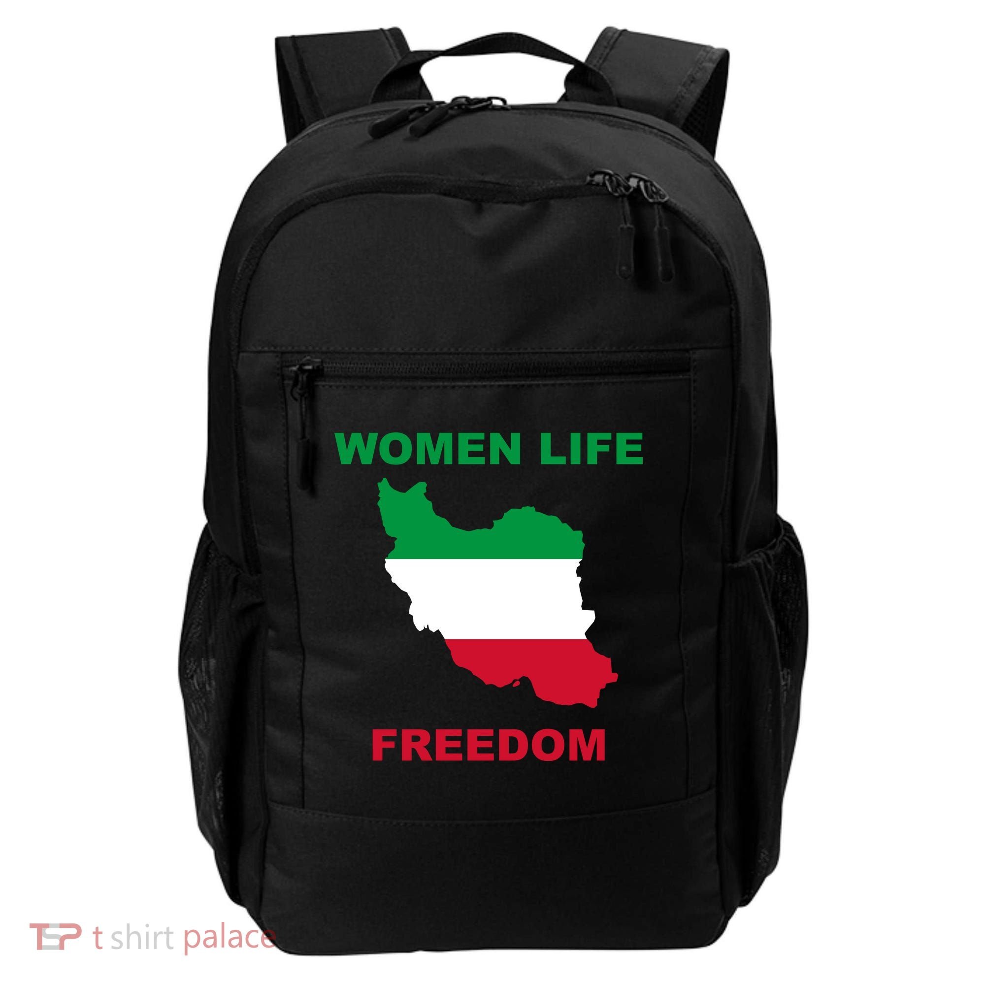 Women Life Freedom Iranian Mahsa Amini Backpack