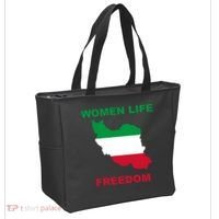 Women Life Freedom Iranian Mahsa Amini Tote Bag thumb 2