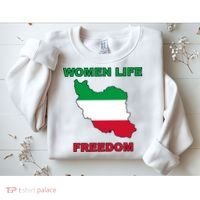Women Life Freedom Iranian Mahsa Amini Sweatshirt thumb 2
