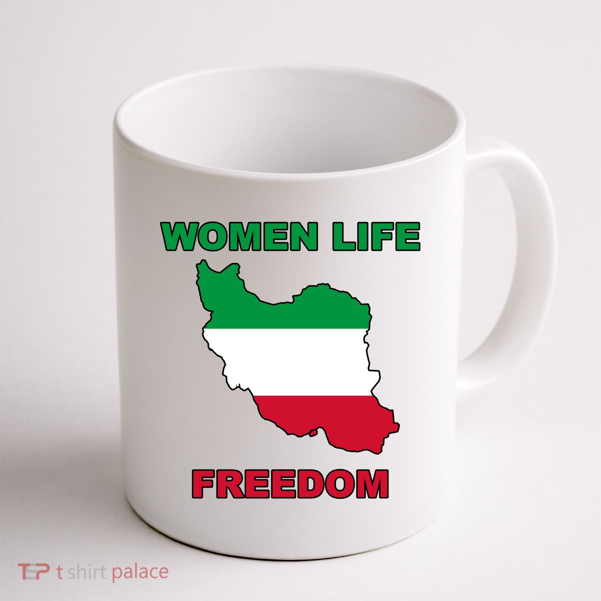Women Life Freedom Iranian Mahsa Amini Coffee Mug