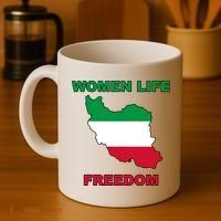 Women Life Freedom Iranian Mahsa Amini Coffee Mug thumb 4
