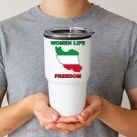 Women Life Freedom Iranian Mahsa Amini Tumbler thumb 2