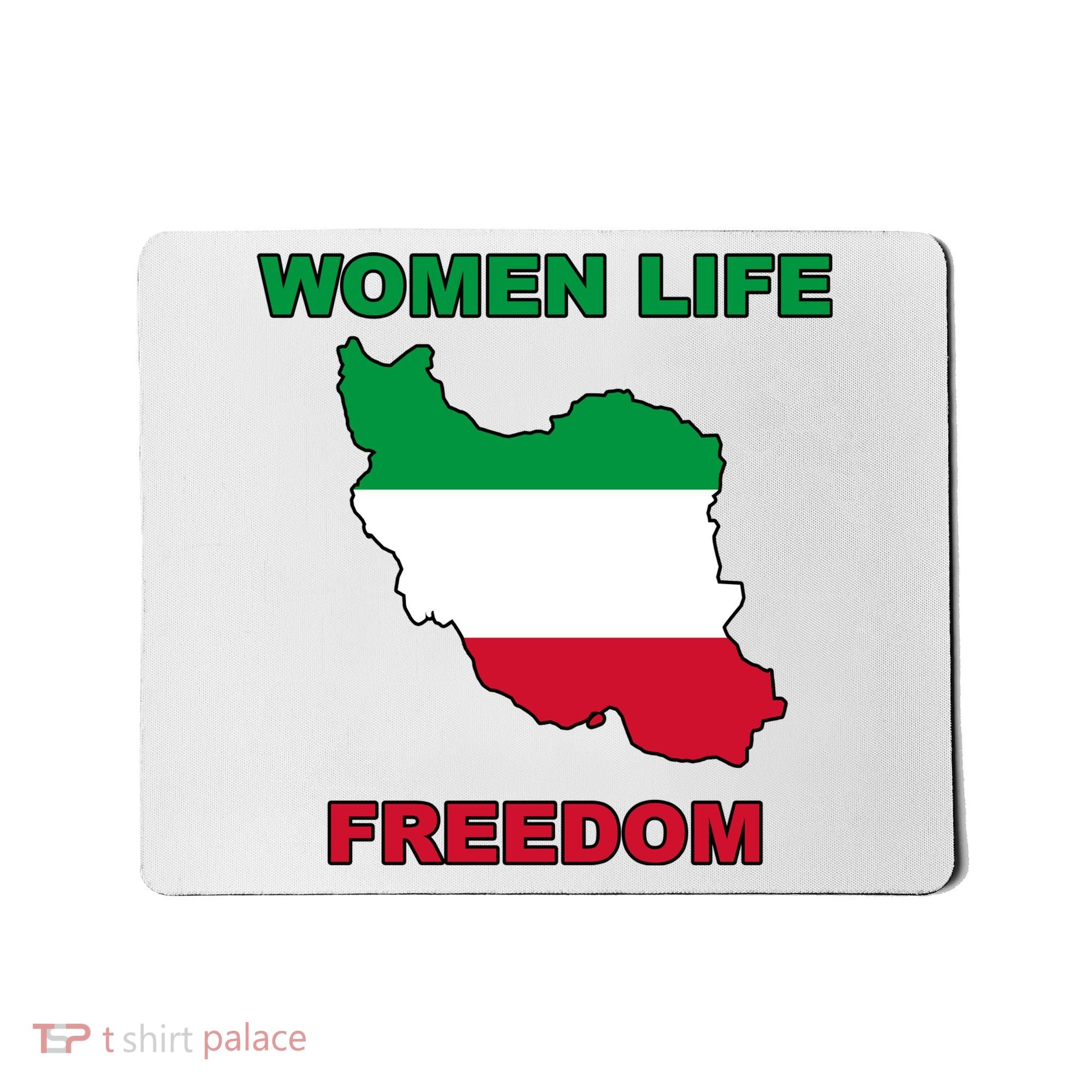 Women Life Freedom Iranian Mahsa Amini Mousepad