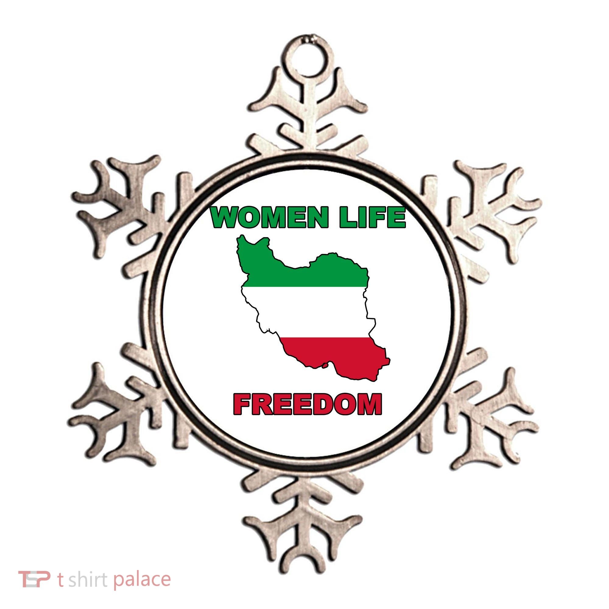 Women Life Freedom Iranian Mahsa Amini Ornament