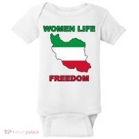 Women Life Freedom Iranian Mahsa Amini Baby Bodysuit thumb 0