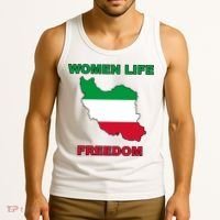Women Life Freedom Iranian Mahsa Amini Tank Top thumb 3