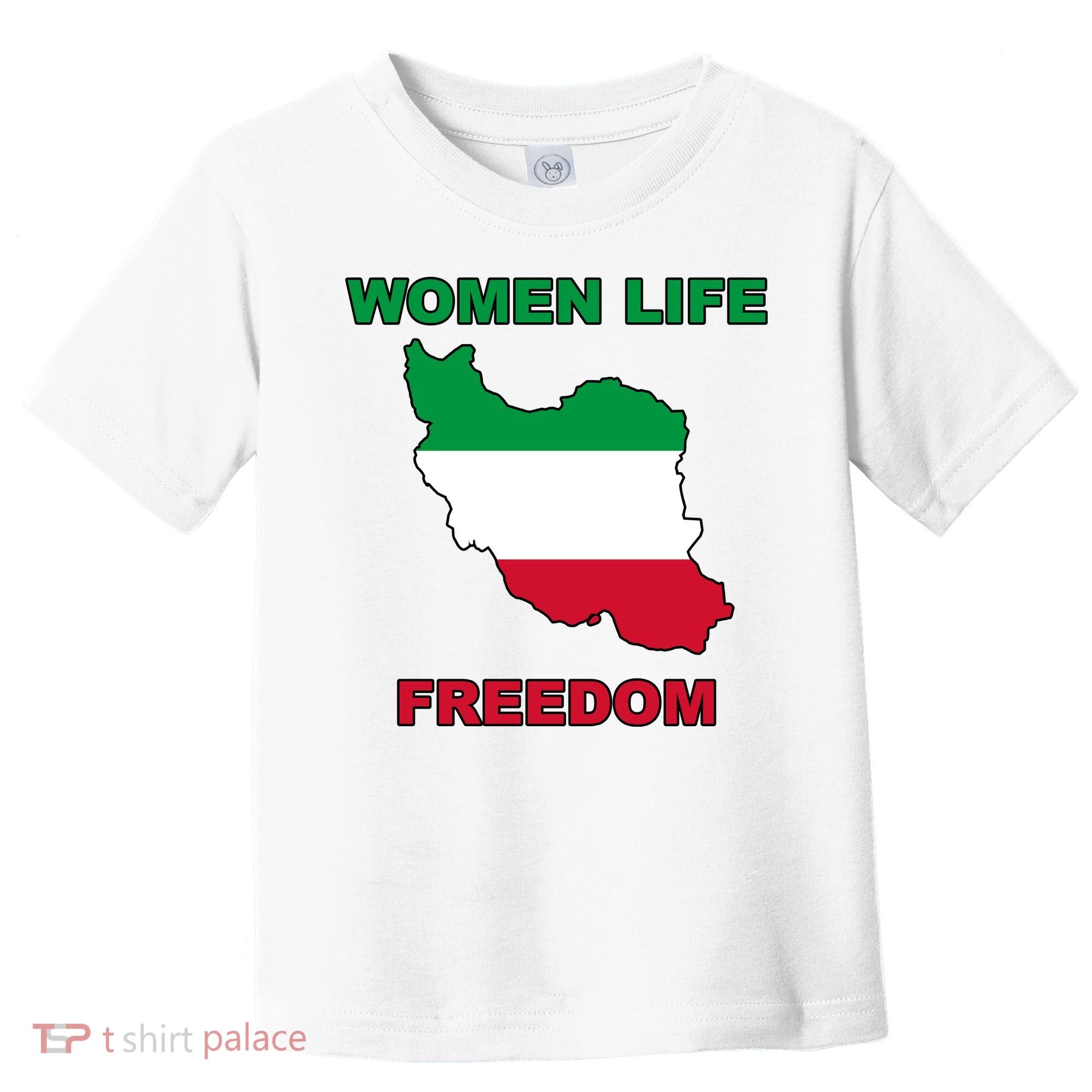Women Life Freedom Iranian Mahsa Amini Toddler T-Shirt