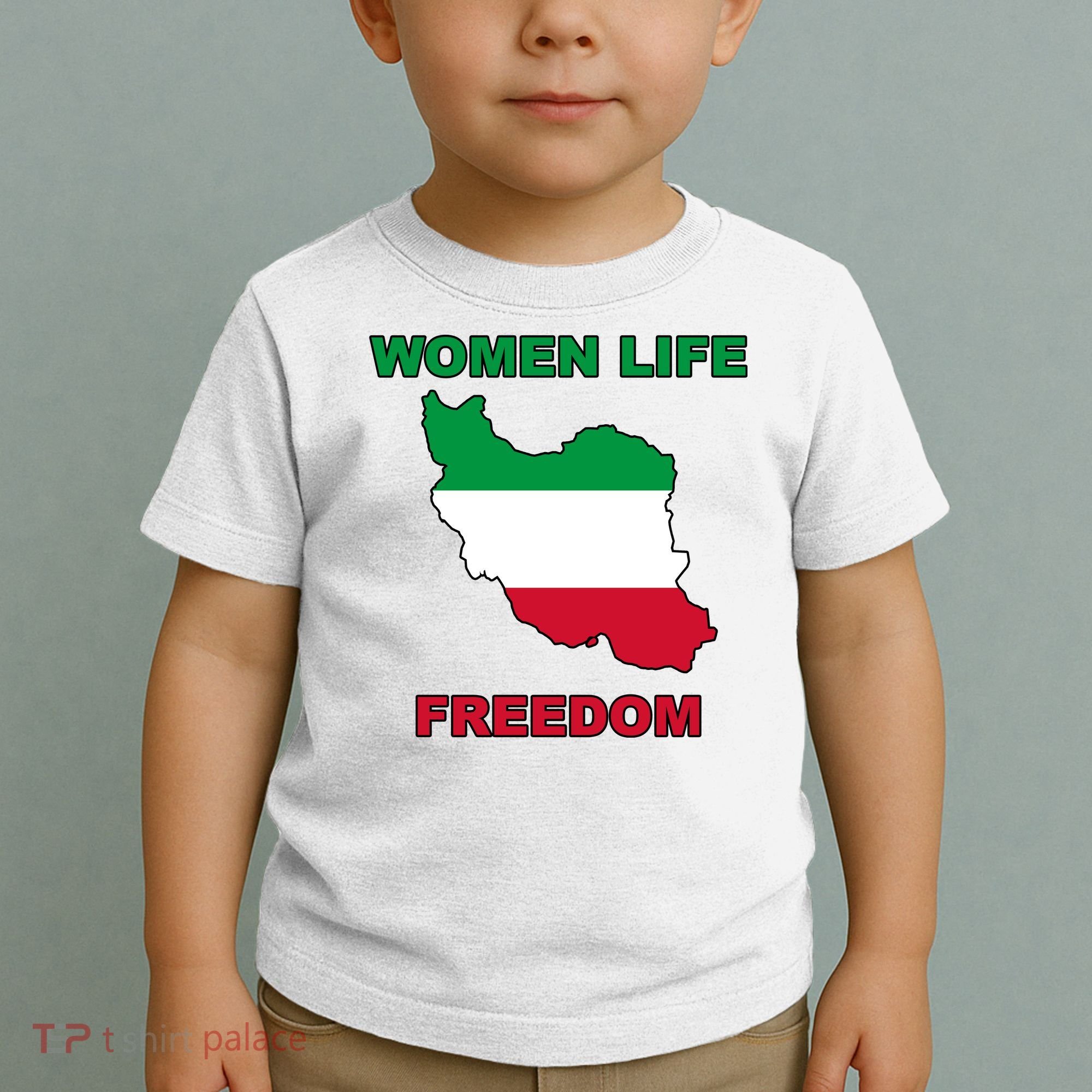 Women Life Freedom Iranian Mahsa Amini Toddler T-Shirt