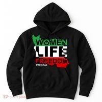 Women Life Freedom Free Iran Hoodie thumb 0