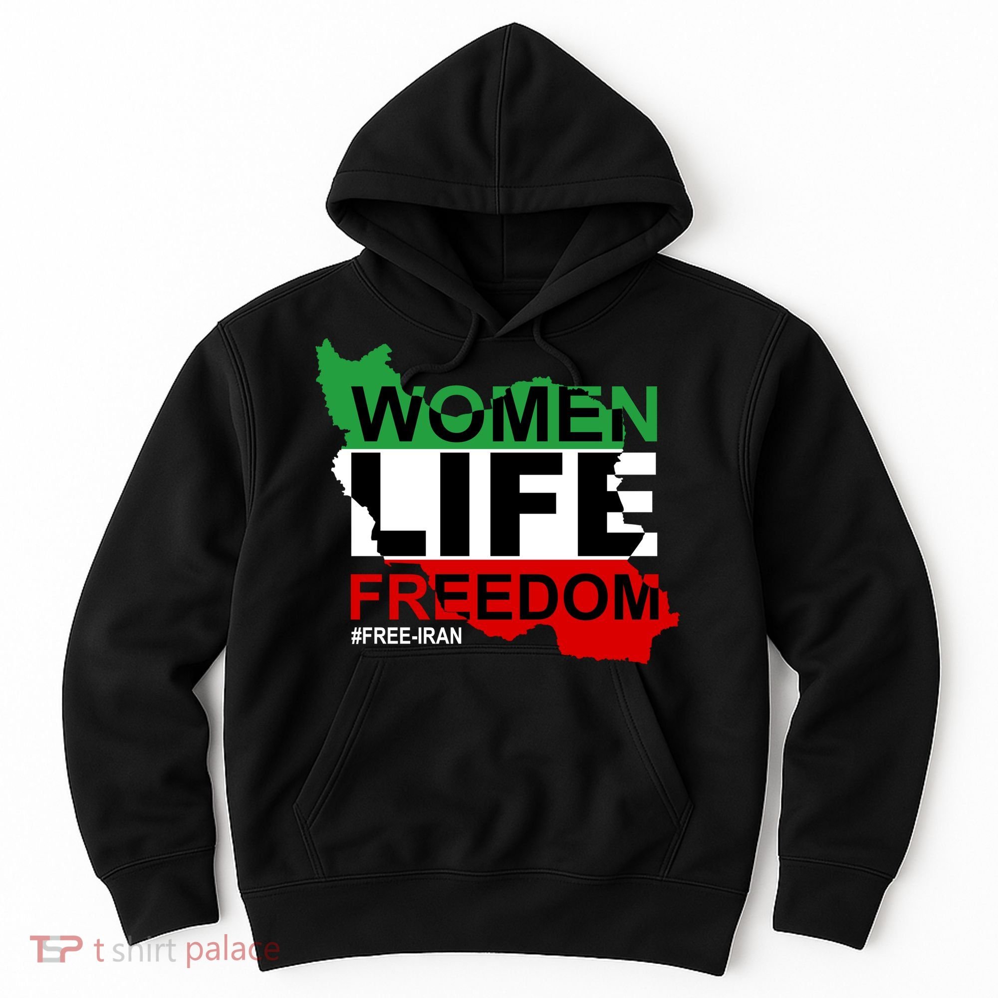 Women Life Freedom Free Iran Hoodie