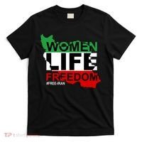 Women Life Freedom Free Iran T-Shirt thumb 0