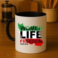 Women Life Freedom Free Iran Coffee Mug thumb 4