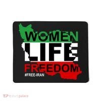 Women Life Freedom Free Iran Mousepad thumb 0