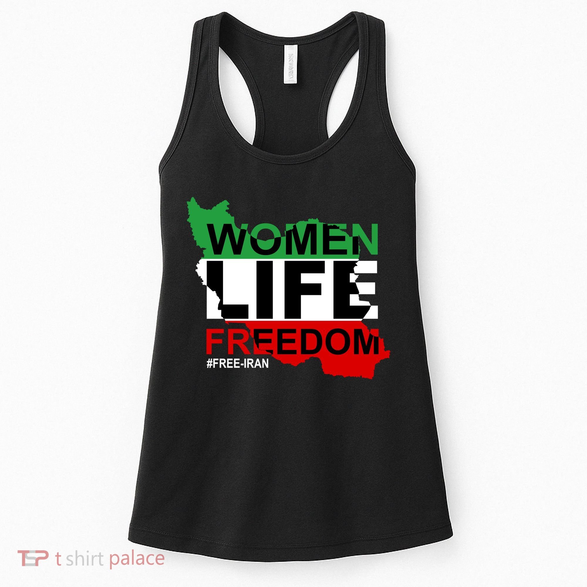 Women Life Freedom Free Iran Women's Tank Top