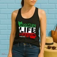 Women Life Freedom Free Iran Women's Tank Top thumb 2