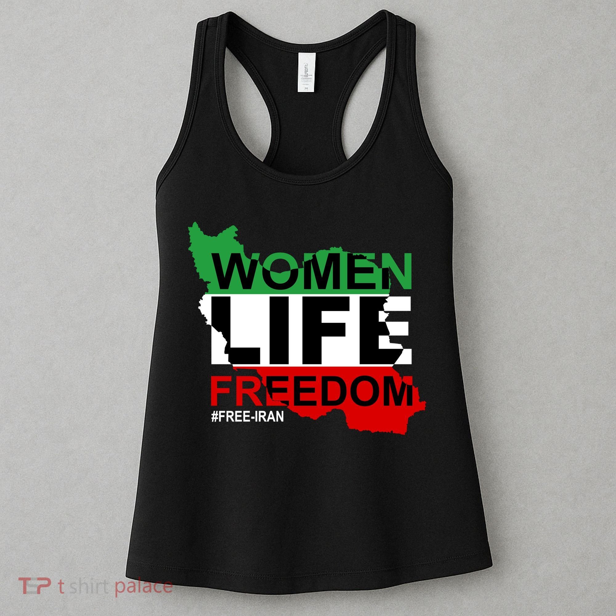 Women Life Freedom Free Iran Women's Tank Top