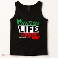 Women Life Freedom Free Iran Tank Top thumb 2