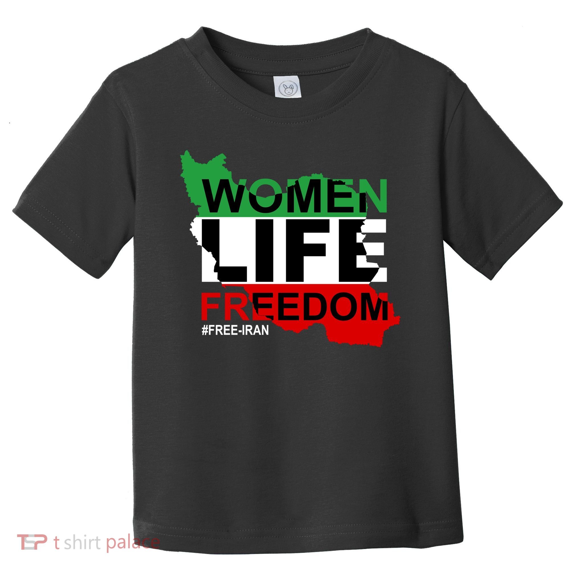Women Life Freedom Free Iran Toddler T-Shirt