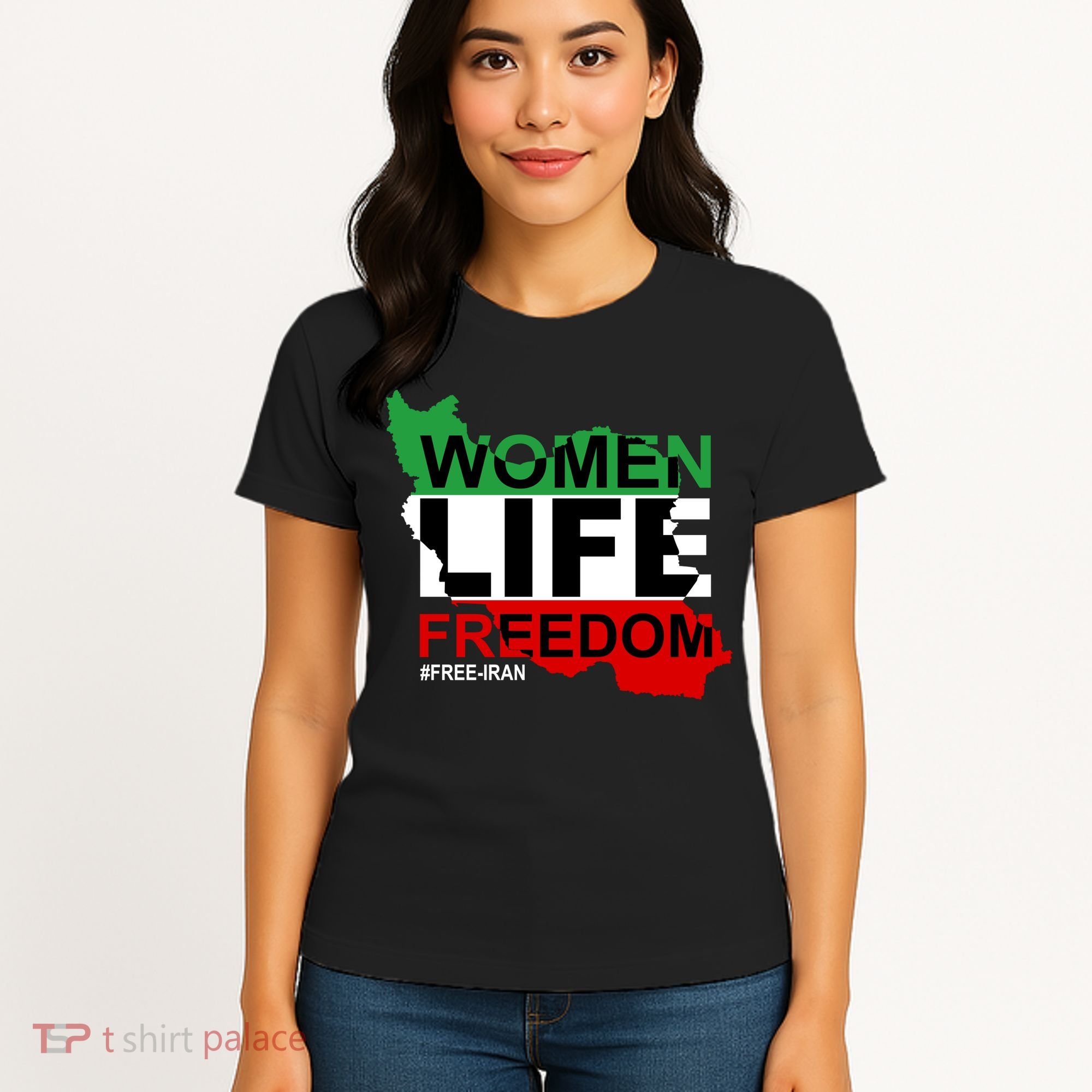 Women Life Freedom Free Iran Women's T-Shirt