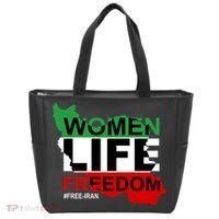 Women Life Freedom Free Iran Tote Bag thumb 0