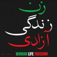 Woman Life Freedom Iran Zan Zendegi Azadi Persian Women's Hoodie thumb 2