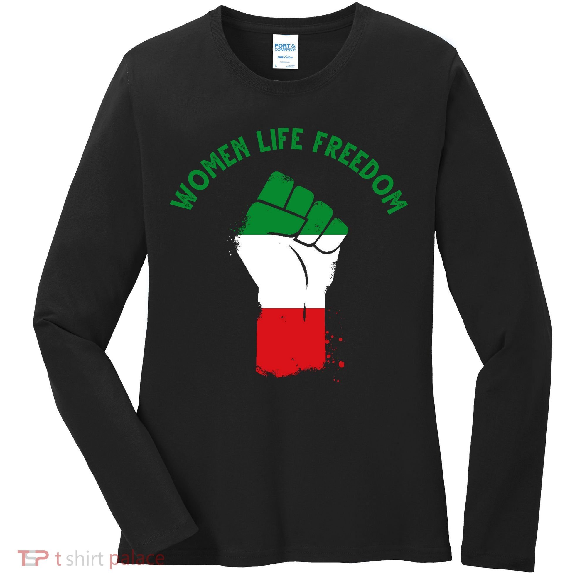 Women Life Freedom Women's Long Sleeve Shirt