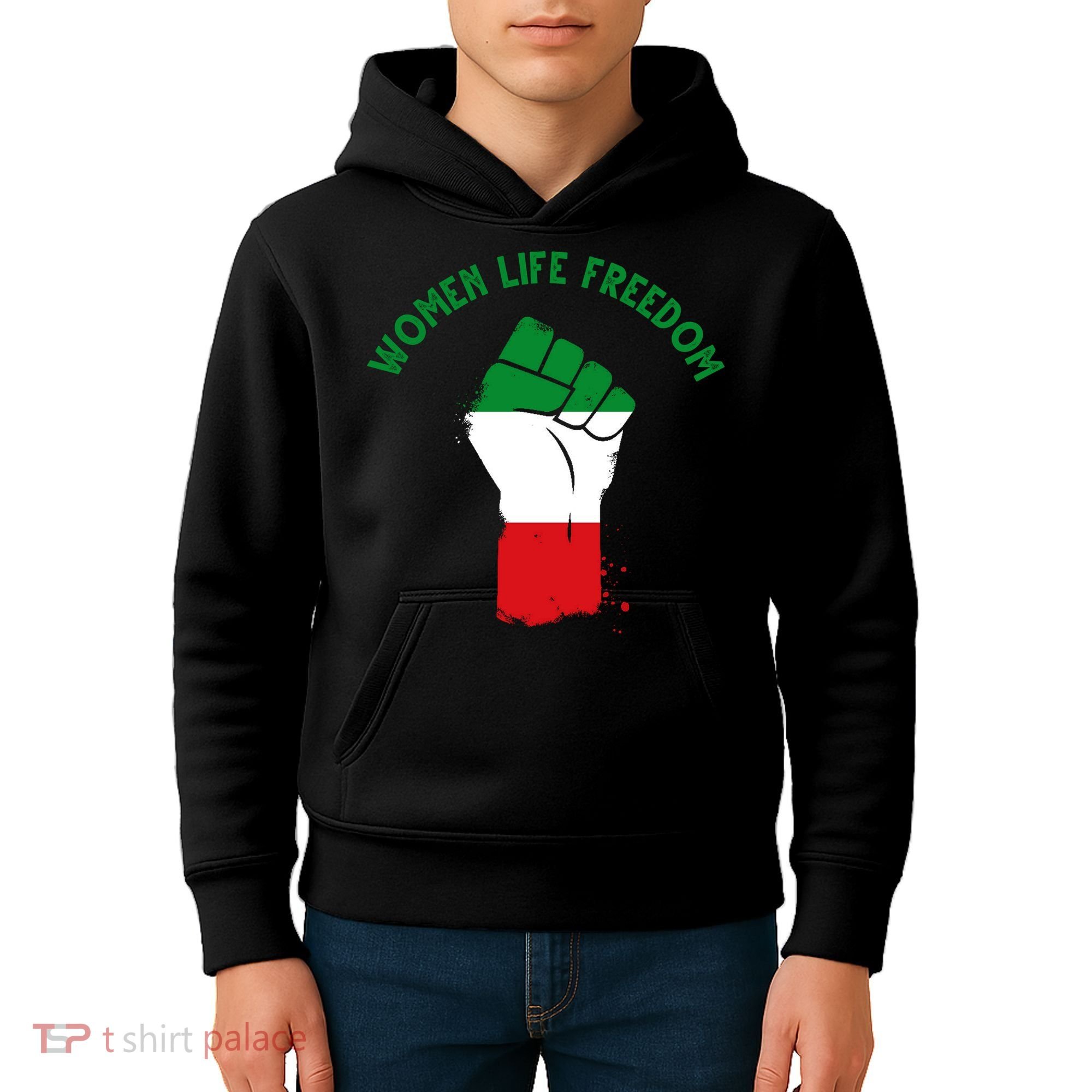 Women Life Freedom Kids Hoodie