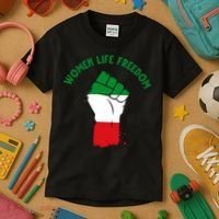 Women Life Freedom Kids T-Shirt thumb 3