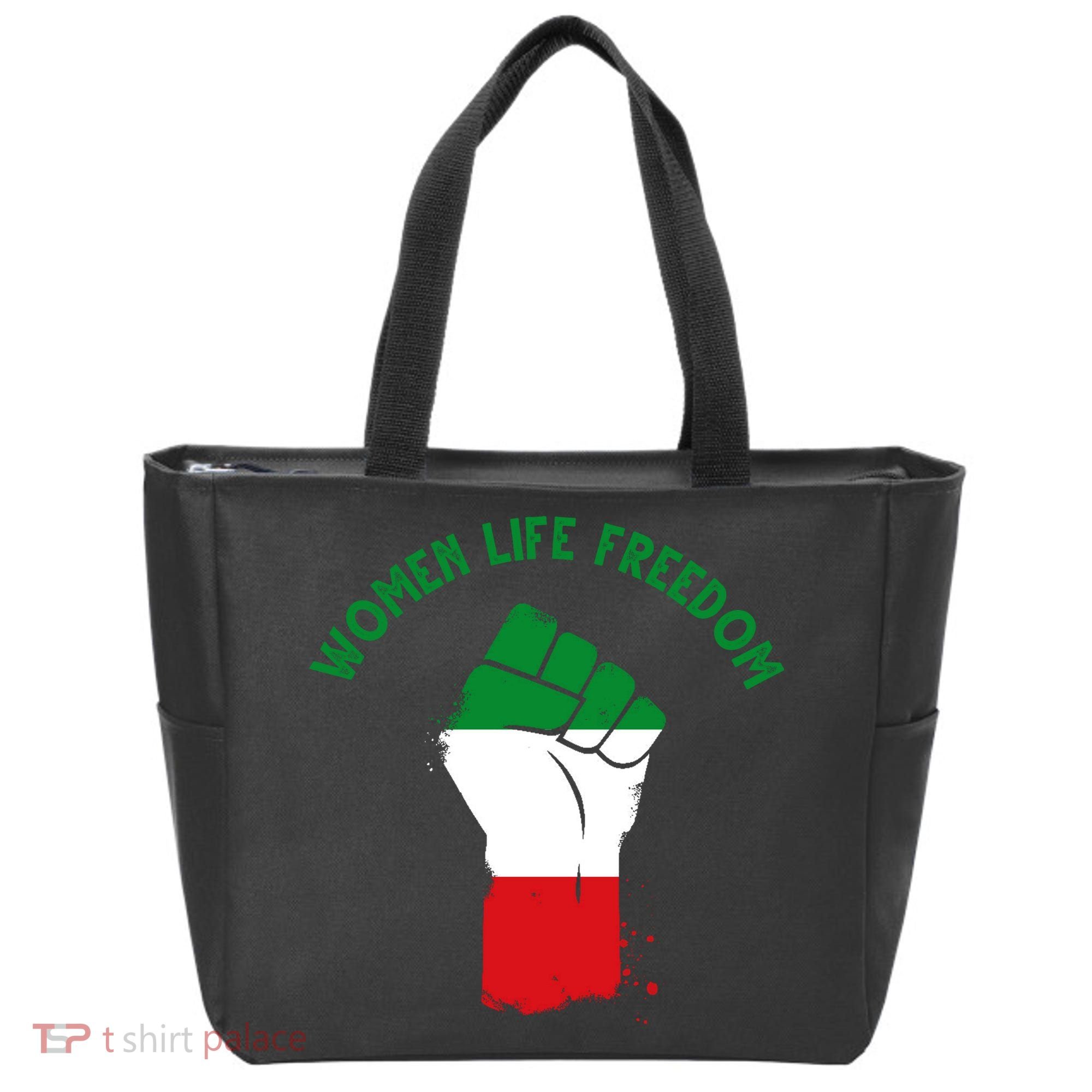 Women Life Freedom Tote Bag