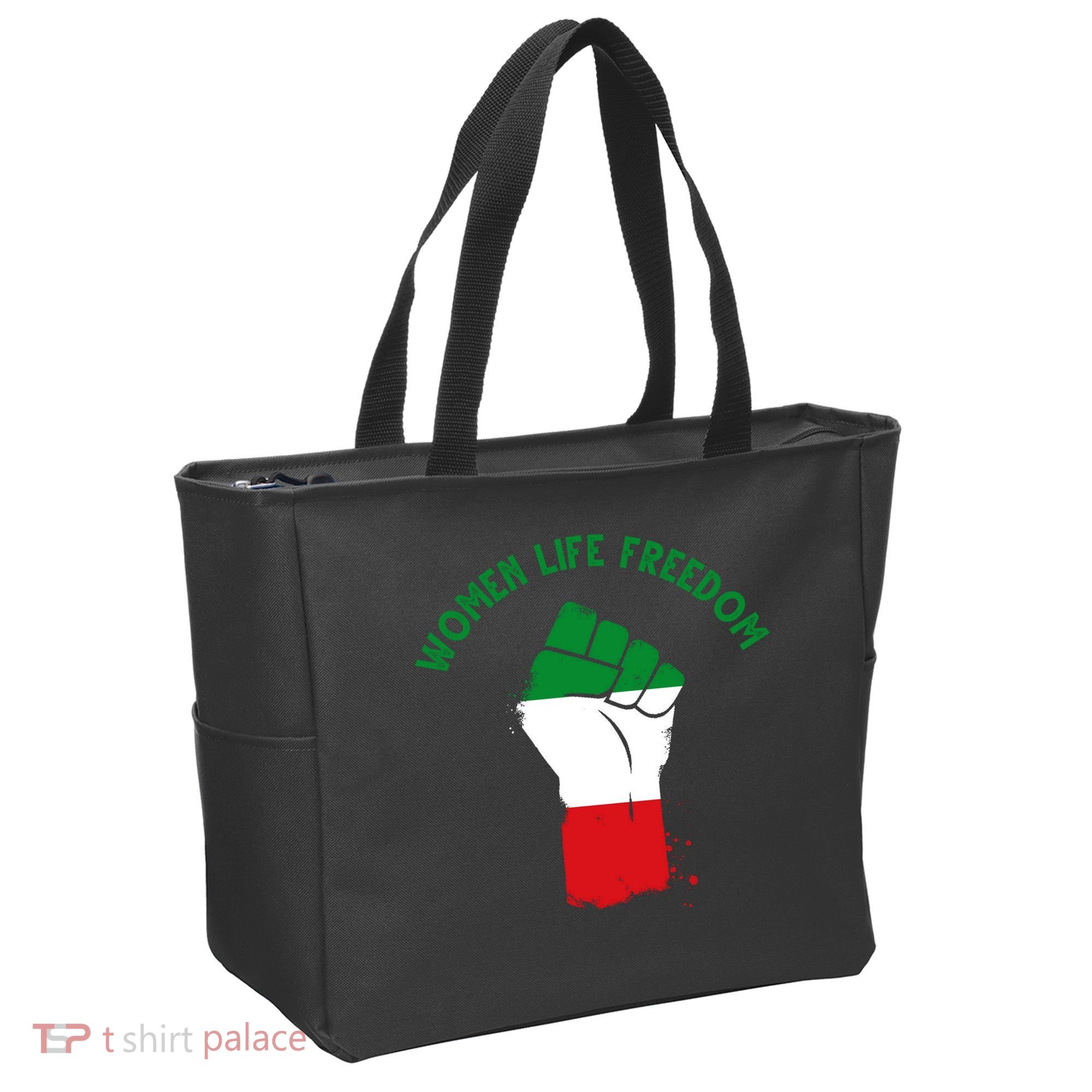Women Life Freedom Tote Bag