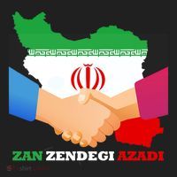 Woman Life Freedom Iran Zan Zendegi Azadi Persian Support Women's Sweatshirt thumb 2